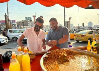 أكلات شتوية تعود إلى شوارع بغداد
