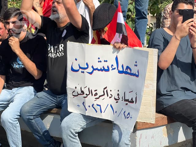من عوائل الشهداء إلى أمهات السجناء.. نداءات "العدالة" في الذكرى السابعة لتشرين!