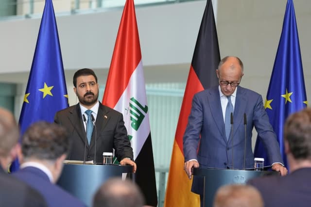 رئيس الوزراء من برلين: نبحث تجهيز أوروبا والولايات المتحدة بالنفط العراقي