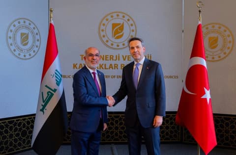 العراق وتركيا يطلقان مفاوضات لإبرام اتفاقية للتعاون في النفط والغاز