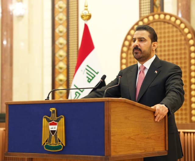 الزيدي يأمر بالتحقيق في التجاوز على العلم الأمريكي خلال فعاليات يوم السيادة