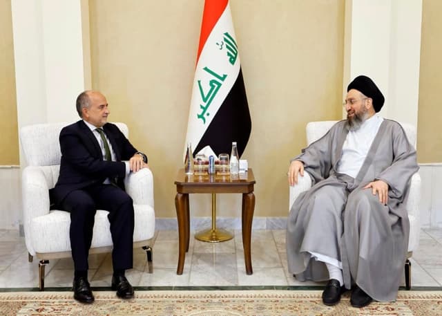 الحكيم يستقبل السفير الفرنسي الجديد ويبحث معه تطورات العراق والمنطقة