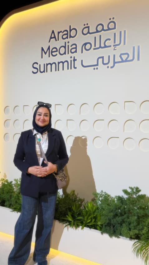 نغم التميمي إلى اللجنة النسوية العربية.. حضور عراقي جديد في الصحافة الرياضية