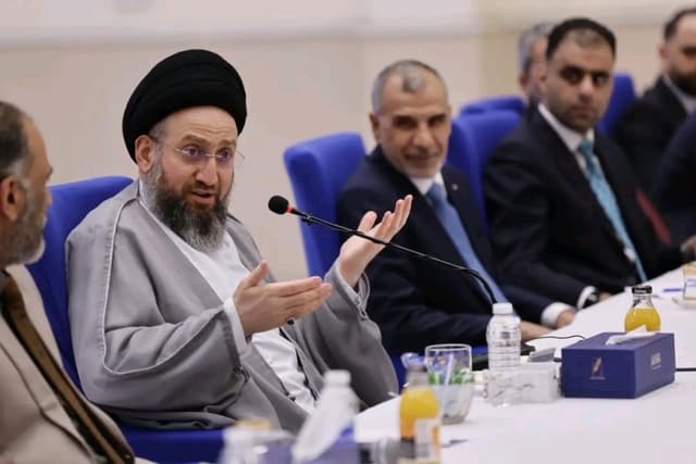 الحكيم يدعو تحالف قوى الدولة إلى معالجة السلاح خارج الدولة وتعزيز التماسك الوطني