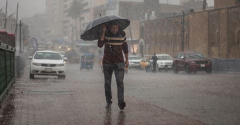 أمطار متفرقة ورطوبة مرتفعة.. تحديث جوي عن طقس العراق