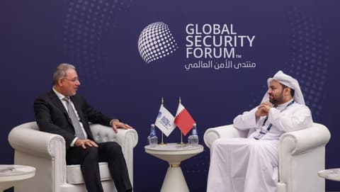 رئيس الأمن الوطني يبحث تعزيز التعاون الأمني والاستخباري مع قطر