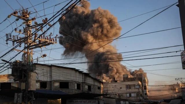 مقتل 5 فلسطينيين وإصابة آخرين في هجمات إسرائيلية على غزة
