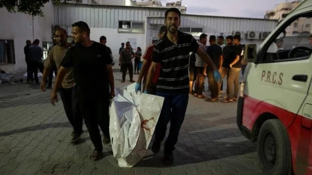 مقتل 5 فلسطينيين بقصف إسرائيلي استهدف منزلا في مدينة غزة