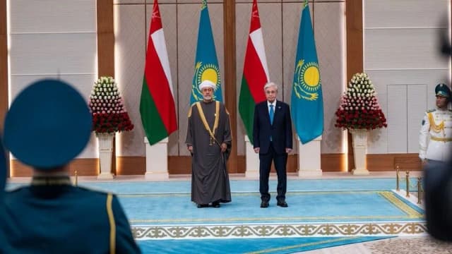 عُمان وكازاخستان توسعان شراكتهما بصندوق استثماري واتفاقات طاقة وتعدين