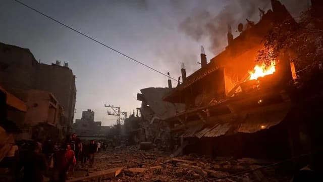 بينهم حالة خطيرة.. 4 إصابات في قصف إسرائيلي بغزة