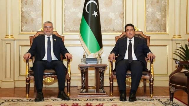 ليبيا.. المنفي وتكالة يبحثان سبل تهيئة الظروف للانتخابات