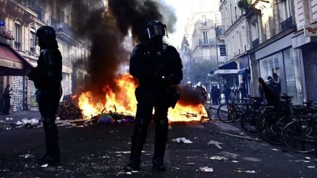 فرنسا.. فرض حظر تجول جزئي عقب احتجاجات ونهب