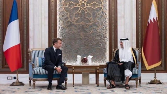 قطر وفرنسا: يجب التوصل لحل سلمي بشأن إيران ونرفض أي ضم للضفة الغربية