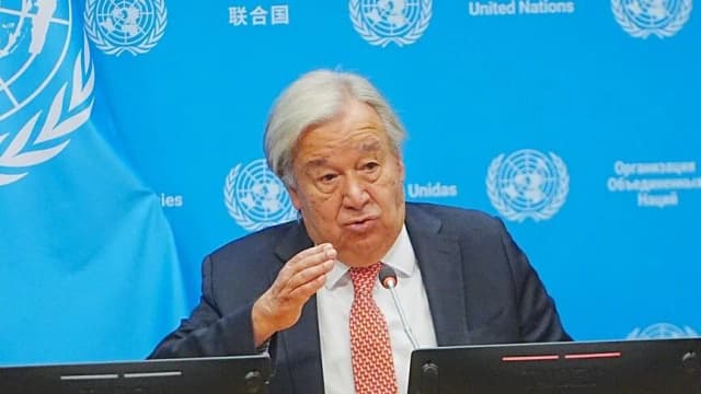 غوتيريش: الالتزام بالقانون الدولي السبيل الوحيد لتحقيق سلام مستدام