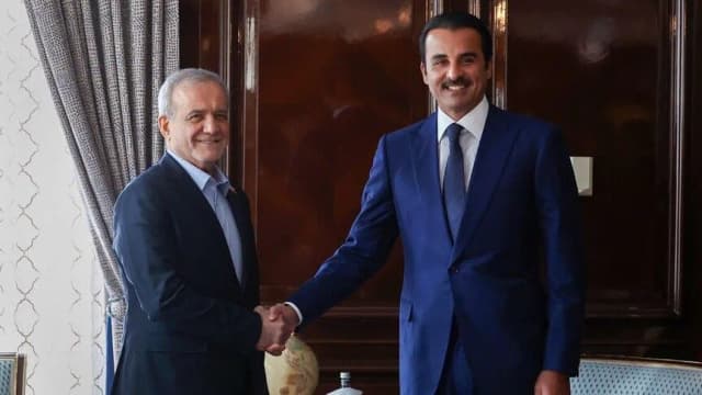 إيران وقطر تبحثان الطاقة ومفاوضات طهران وواشنطن وأزمة هرمز