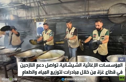 الإغاثة الشيشانية تواصل دعم غزة