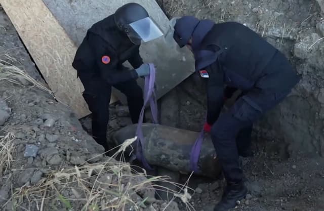 وزنها 250 كيلوغراما.. تفجير قنبلة تعود إلى الحرب العالمية الثانية عثر عليها في بلغراد