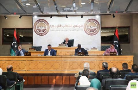 تجميد هيئة رئاسة البرلمان الليبي تمهيدا لانتخاب رئيس جديد للمجلس
