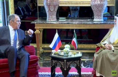 المنامة.. محادثات سيرغي لافروف مع وزير الخارجية الكويتي جراح جابر الأحمد الصباح