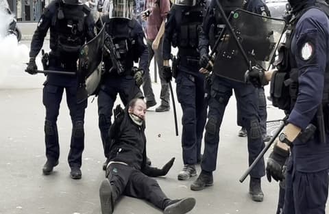 عدد المعتقلين في احتجاجات فرنسا يتجاوز الألفين