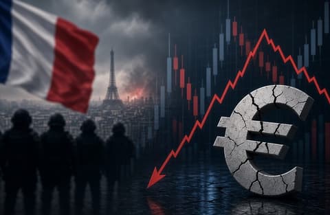 أحداث فرنسا تهبط باليورو وسوق الأسهم الأوروبية