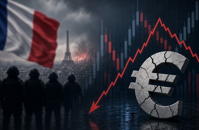 أحداث فرنسا تهبط باليورو وسوق الأسهم الأوروبية