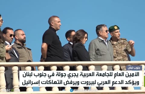 فهمي يجري جولة بالجنوب ويؤكد دعم لبنان