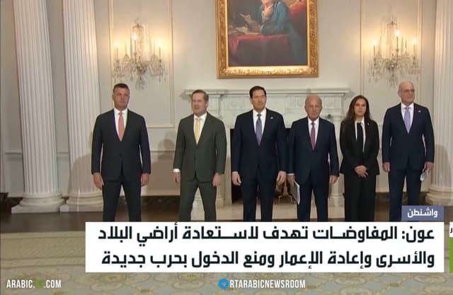 بيروت: التفاوض لاستعادة الأرض ومنع الحرب