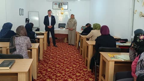Çanakkale'de Anne Çocuk El Ele Kur’an Kursu'nda