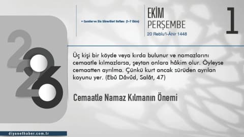 Cemaatle Namaz Kılmanın Önemi