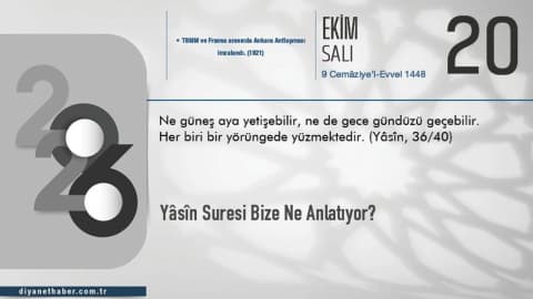 Yâsîn Suresi Bize Ne Anlatıyor?