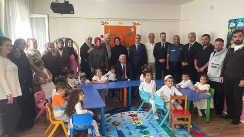Sapanca Gazipaşa 4-6 Yaş Kur'an kursu açıldı