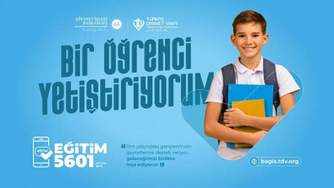 TDV, "Bir Öğrenci Yetiştiriyorum" eğitim bağış kampanyası başlattı