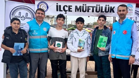 Doğa ve Kültür Festivali’nde Dini Yayınlar standı açıldı