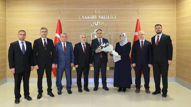 Vali Çakırtaş, din görevlilerini kabul etti