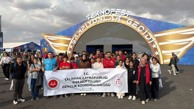 Çelikhan Diyanet Gençlik TEKNOFEST'te
