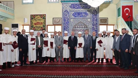 İskilip'te hafızlar belge aldı