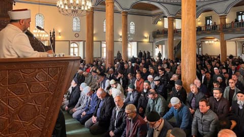 Çorum’da vefat eden din görevlileri için mevlit okutuldu