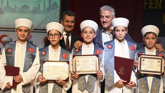 Düzce'de 108 öğrenci hafızlık icazet belgelerini aldı