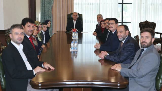 Vali Hatipoğlu, din görevlilerini kabul etti