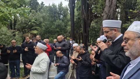 İstanbul eski Müftüsü Kaya dualarla ebediyete uğurlandı