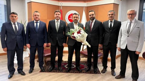 Din Görevlilerinden İl Müftüsü Ayvaz'a ziyaret
