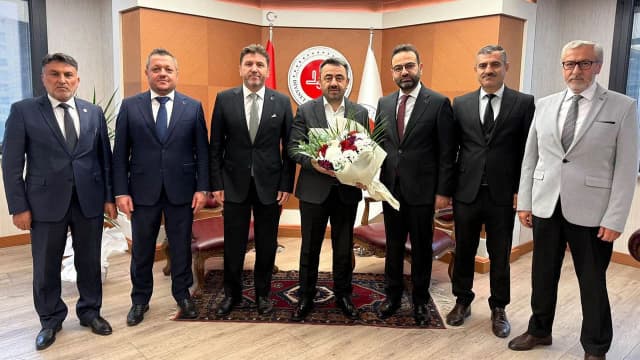 Din Görevlilerinden İl Müftüsü Ayvaz'a ziyaret