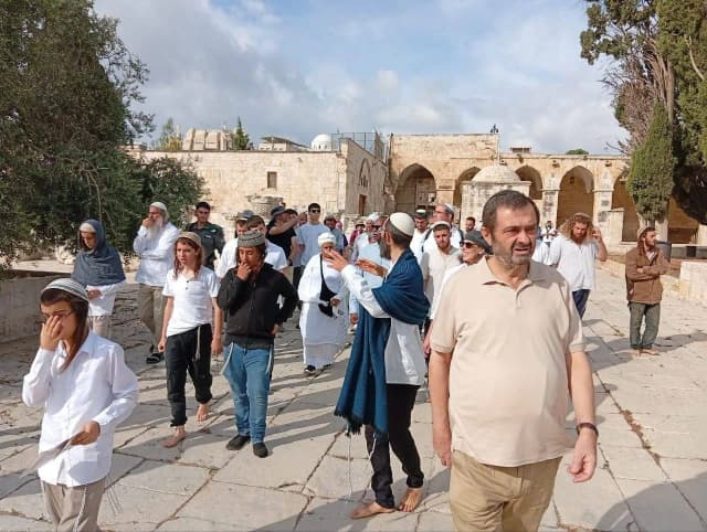 مستوطنون يقتحمون الأقصى ويعتدون على المقدسيين في رابع أيام "عيد العرش"