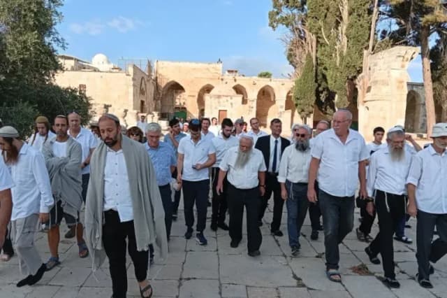 9081 مستوطناً خلال 6 أيام.. عيد العرش يغيّر مشهد الاقتحامات في الأقصى