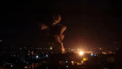 استشهاد 5 مواطنين بينهم 4 نساء بقصف إسرائيلي غرب غزة