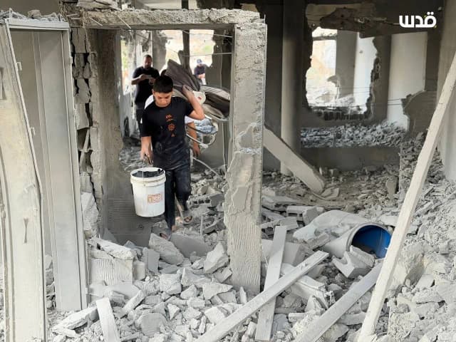 خروقات الاحتلال تتواصل في غزة.. نسف وقصف وإطلاق نار