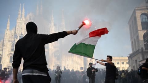 ناآرامی گسترده و غارت فروشگاهها در میلان؛ ارتش برای «دفاع از شهر» مستقر میشود