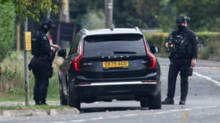 «حادثه مهم» در اطراف پایگاه مورد استفاده آمریکا برای حمله به ایران؛ پلیس بریتانیا عده‌ای را بازداشت کرد