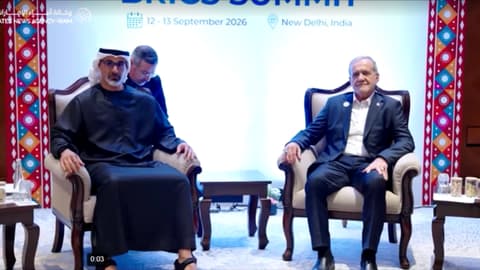 Rêberên Îmarat û Îranê li New Delhî Kom Dibin